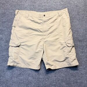 Wrangler Men's‎ 48 Outdoor Hiking Khaki Utility Cargo Stretch Shorts